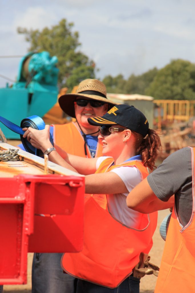 A new $1 million grant to help truckies upskil has helped Brigid Duckworth. A new $1 million grant to help truckies upskil has helped Brigid Duckworth.